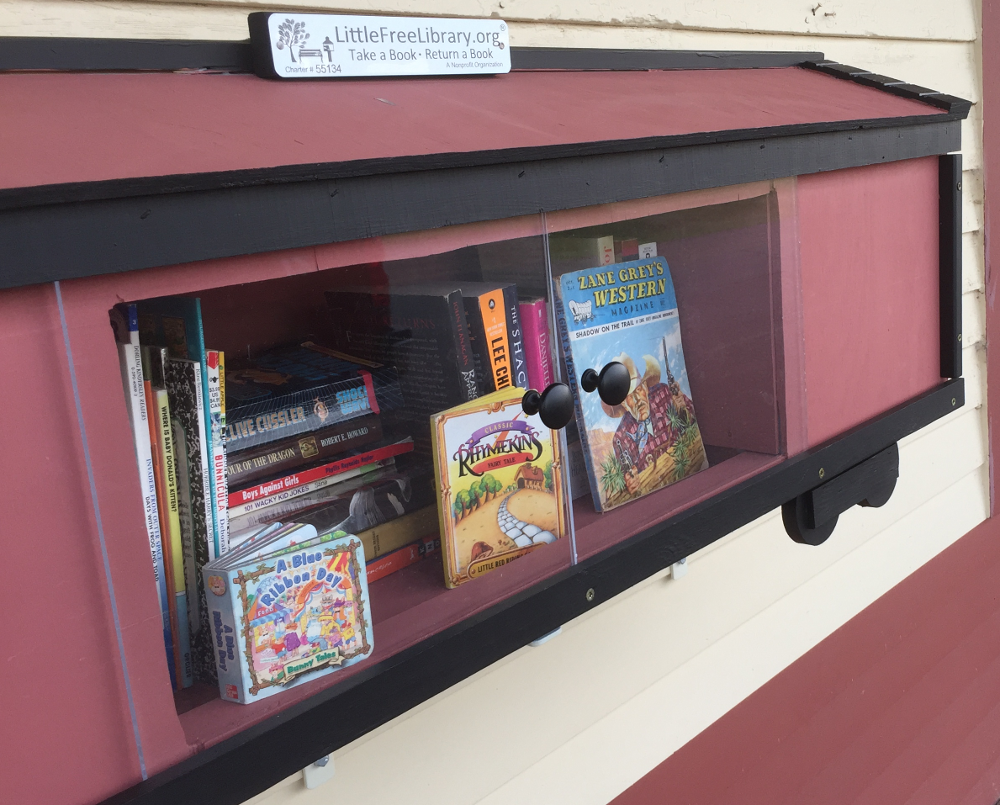 Onamia Depot Library Little Free Library